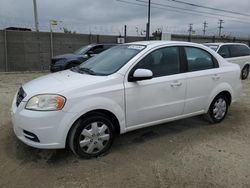 Salvage cars for sale at Los Angeles, CA auction: 2010 Chevrolet Aveo LS