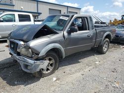 Salvage trucks for sale at Earlington, KY auction: 2005 Ford Ranger Super Cab