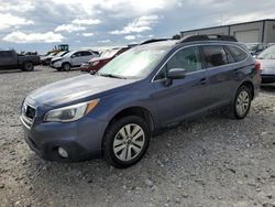 Salvage cars for sale at Wayland, MI auction: 2015 Subaru Outback 2.5I Premium