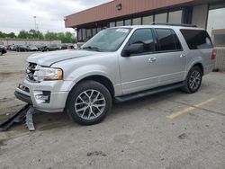 Salvage cars for sale from Copart Fort Wayne, IN: 2016 Ford Expedition EL XLT