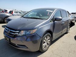 Vehiculos salvage en venta de Copart Martinez, CA: 2016 Honda Odyssey EX