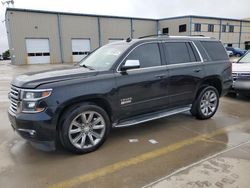 Salvage cars for sale at Wilmer, TX auction: 2015 Chevrolet Tahoe C1500 LTZ