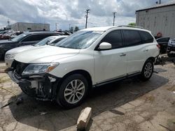 Nissan salvage cars for sale: 2016 Nissan Pathfinder S