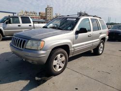 Salvage cars for sale at New Orleans, LA auction: 2001 Jeep Grand Cherokee Limited