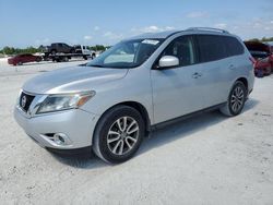 Salvage cars for sale from Copart Arcadia, FL: 2015 Nissan Pathfinder S