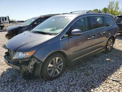 Vehiculos salvage en venta de Copart Wayland, MI: 2014 Honda Odyssey Touring
