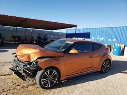 Salvage cars for sale at Andrews, TX auction: 2016 Hyundai Veloster Turbo