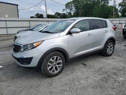 Salvage cars for sale at Gastonia, NC auction: 2016 KIA Sportage LX