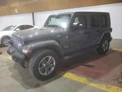 Jeep salvage cars for sale: 2019 Jeep Wrangler Unlimited Sahara