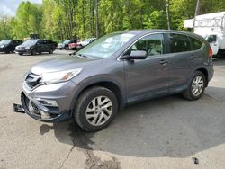 Salvage cars for sale from Copart East Granby, CT: 2015 Honda CR-V EX
