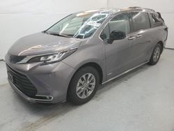 2021 Toyota Sienna XLE en venta en Houston, TX