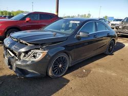 Salvage cars for sale at Woodhaven, MI auction: 2014 Mercedes-Benz CLA 250 4matic