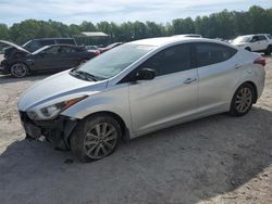 Salvage cars for sale at Charles City, VA auction: 2016 Hyundai Elantra SE