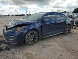 Salvage cars for sale from Copart Oklahoma City, OK: 2021 Toyota Corolla SE