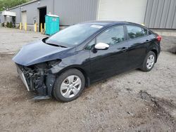 KIA Forte LX salvage cars for sale: 2015 KIA Forte LX