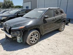 Vehiculos salvage en venta de Copart Apopka, FL: 2016 Jeep Cherokee Latitude