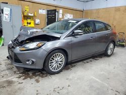 Salvage cars for sale from Copart Kincheloe, MI: 2014 Ford Focus Titanium