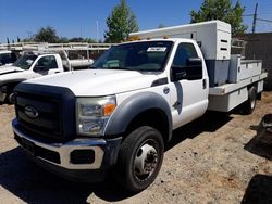 Salvage trucks for sale at Colton, CA auction: 2016 Ford F550 Super Duty