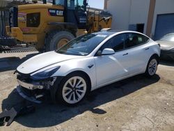 Tesla salvage cars for sale: 2022 Tesla Model 3