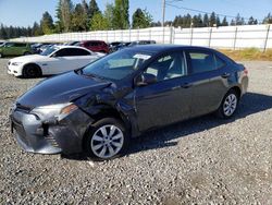 Salvage cars for sale at Graham, WA auction: 2016 Toyota Corolla L