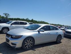 Chevrolet Malibu lt salvage cars for sale: 2018 Chevrolet Malibu LT