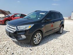 Salvage cars for sale at New Braunfels, TX auction: 2019 Ford Escape SEL