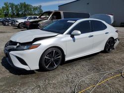 Salvage cars for sale at Spartanburg, SC auction: 2018 Toyota Camry XSE