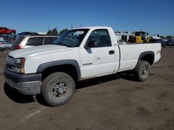 Chevrolet salvage cars for sale: 2004 Chevrolet Silverado K2500 Heavy Duty