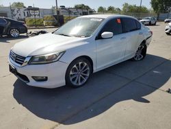 Salvage cars for sale from Copart Sacramento, CA: 2015 Honda Accord Sport