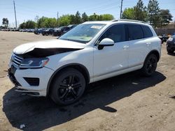 Salvage cars for sale from Copart Denver, CO: 2017 Volkswagen Touareg Wolfsburg