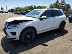 Volkswagen Vehiculos salvage en venta: 2017 Volkswagen Touareg Wolfsburg