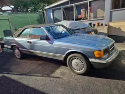 Salvage cars for sale from Copart Hillsborough, NJ: 1985 Mercedes-Benz 500 SEC