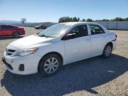 Salvage cars for sale from Copart Anderson, CA: 2011 Toyota Corolla Base