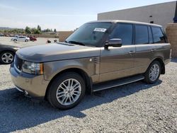 Land Rover salvage cars for sale: 2012 Land Rover Range Rover HSE