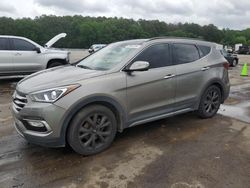 Salvage cars for sale at Florence, MS auction: 2017 Hyundai Santa FE Sport