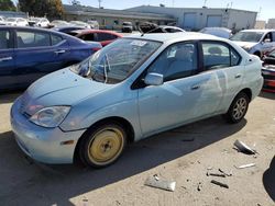 Salvage cars for sale at Martinez, CA auction: 2002 Toyota Prius