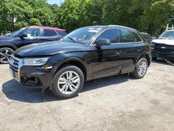 Salvage cars for sale from Copart Austell, GA: 2018 Audi Q5 Premium