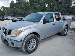 Salvage cars for sale from Copart Ocala, FL: 2008 Nissan Frontier Crew Cab LE