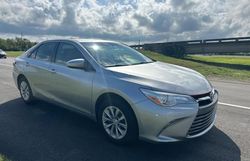 Vehiculos salvage en venta de Copart New Orleans, LA: 2017 Toyota Camry LE