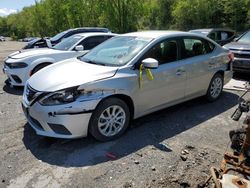 Carros con motor quemado a la venta en subasta: 2019 Nissan Sentra S