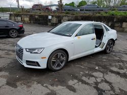 Salvage cars for sale from Copart Marlboro, NY: 2017 Audi A4 Premium Plus