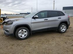 Salvage cars for sale at Nisku, AB auction: 2020 Jeep Cherokee Sport