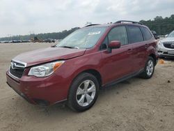 Salvage cars for sale at Greenwell Springs, LA auction: 2015 Subaru Forester 2.5I Premium