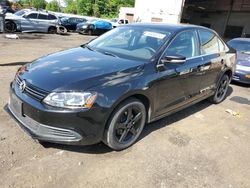 Salvage cars for sale at New Britain, CT auction: 2014 Volkswagen Jetta SE