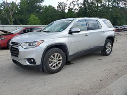 Salvage cars for sale at Greenwell Springs, LA auction: 2019 Chevrolet Traverse LT