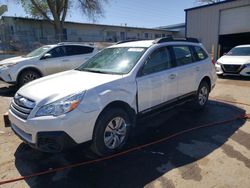 Salvage cars for sale at Albuquerque, NM auction: 2013 Subaru Outback 2.5I
