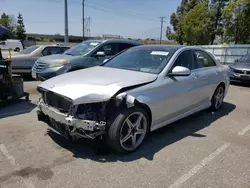 Mercedes-Benz salvage cars for sale: 2015 Mercedes-Benz C 400 4matic