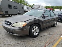 Salvage cars for sale at Rogersville, MO auction: 2002 Ford Taurus SE