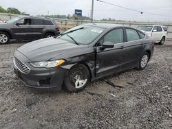 Salvage cars for sale at Hueytown, AL auction: 2019 Ford Fusion S