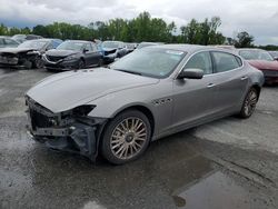 Salvage cars for sale at Fredericksburg, VA auction: 2015 Maserati Quattroporte S